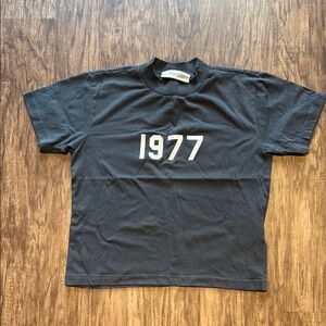 Essentials Charcoal Crew Neck Tee